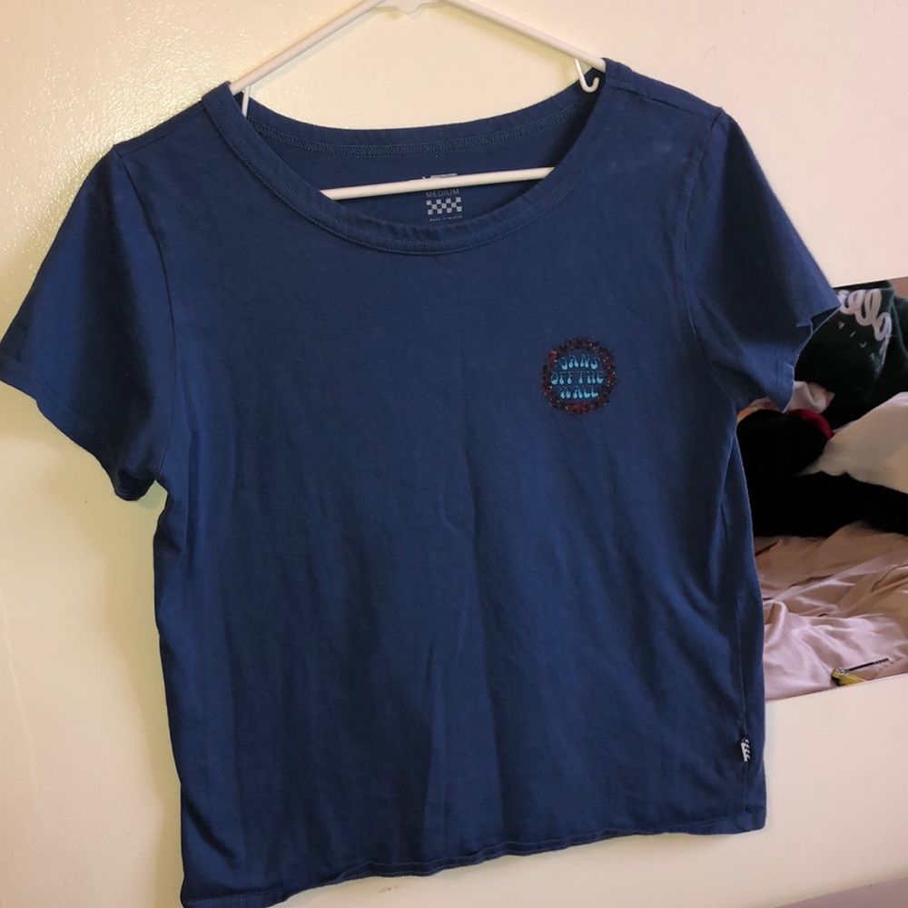 Blue Vans Tee Women’s Medium